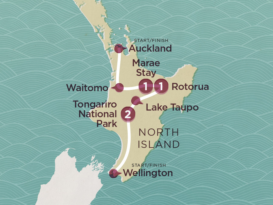 Map of Sweet As North (Ex Wellington) 2020-21