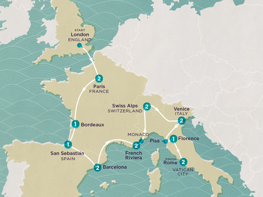Get Social Central & Southern Europe Highlights map