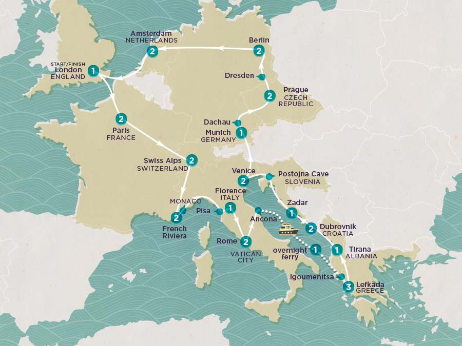Get Social Big European (Gap Year) 2023 map