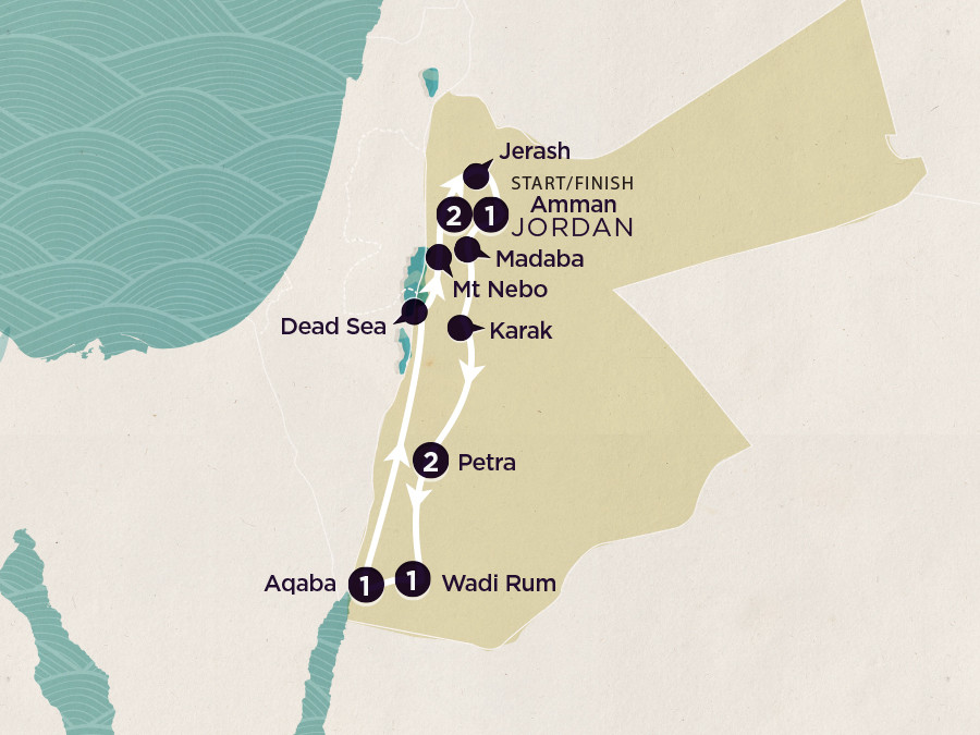 Delve Deep: Jordan map