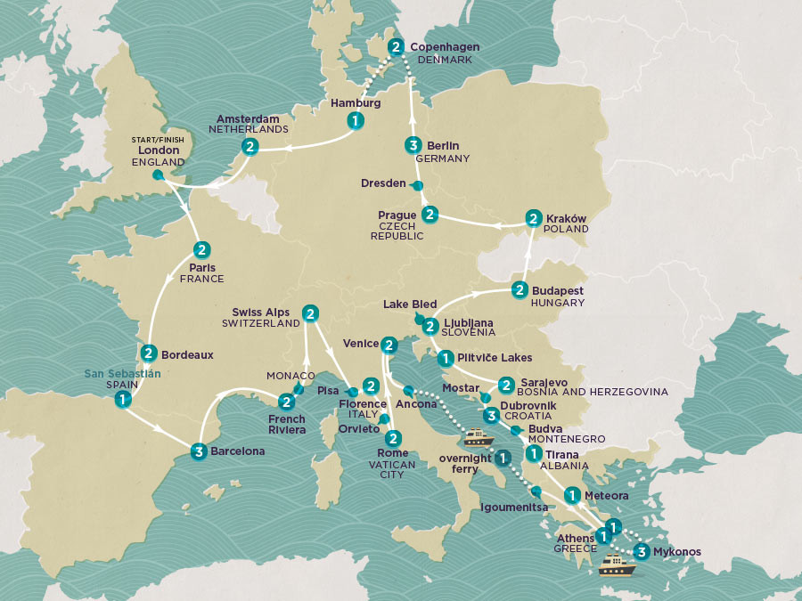 Get Social: Mega European 2024 map