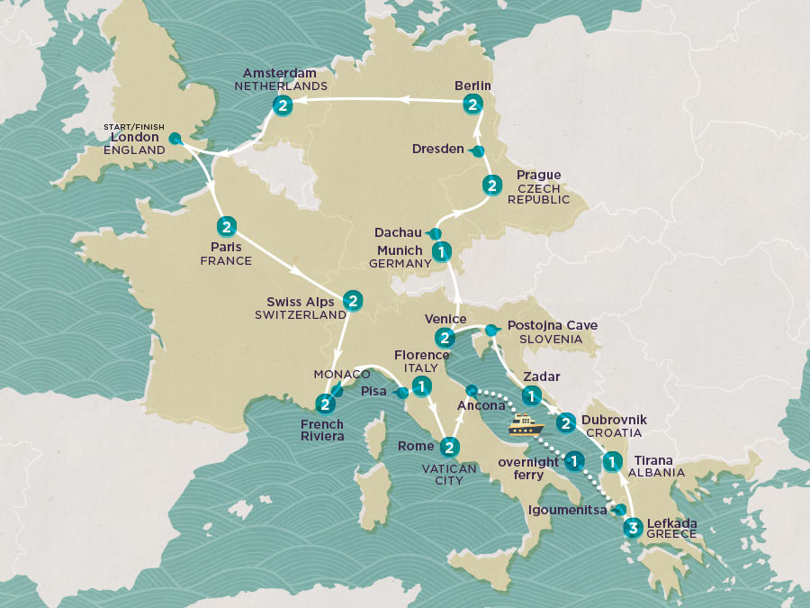 Get Social: Big European map